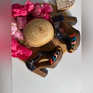 Colorful Floral Women's Shoes